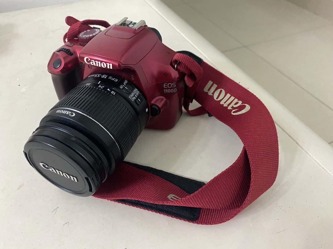 Canon EOS 1100D DSLR Camera (Used), Photography, Cameras on Carousell