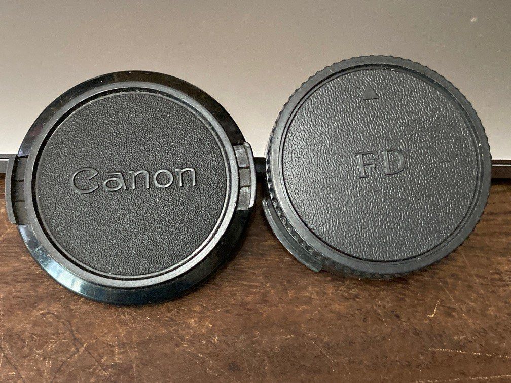 Canon FD Lenses Caps (Category: Other Photography Accessories) located in Tabaco. Submitted by cinemahilig (Listing ID 1219570560, Image 1). Description: Last price posted. Buyer shoulders shipping. Item location: Tabaco City, Albay. 09395763344.