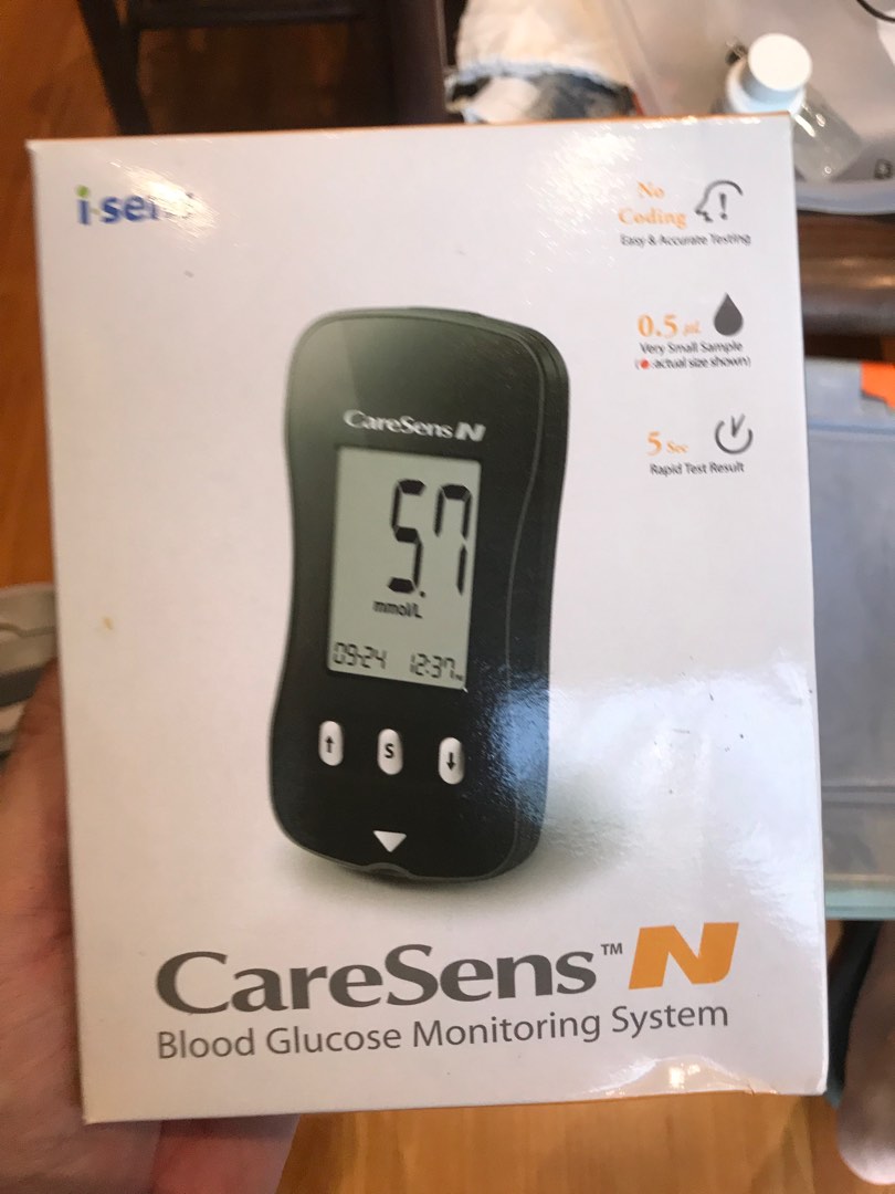 CareSens N glucose meter, Health & Nutrition, Medical Supplies & Tools ...