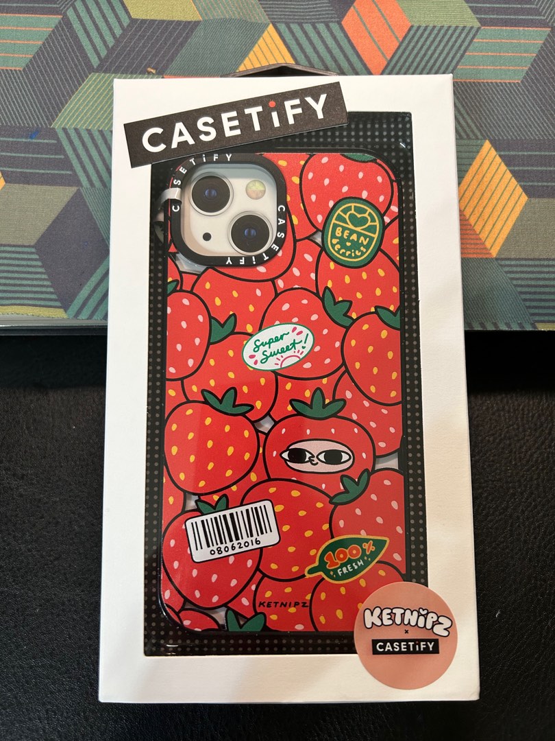 Casetify iPhone 14 case (Ketnipz edition, MagSafe) 手機殼, 手機及配件, 電子周邊配件及