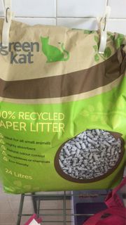 Cat paper litter