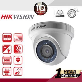 DS-2CE56C0T-IRF HIKVISION 1 MP Fixed Turret Camera