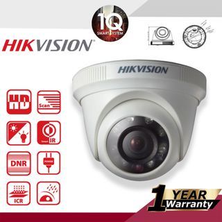 DS-2CE56C0T-IRPF HIK VISION 1 MP Fixed Indoor Turret Camera