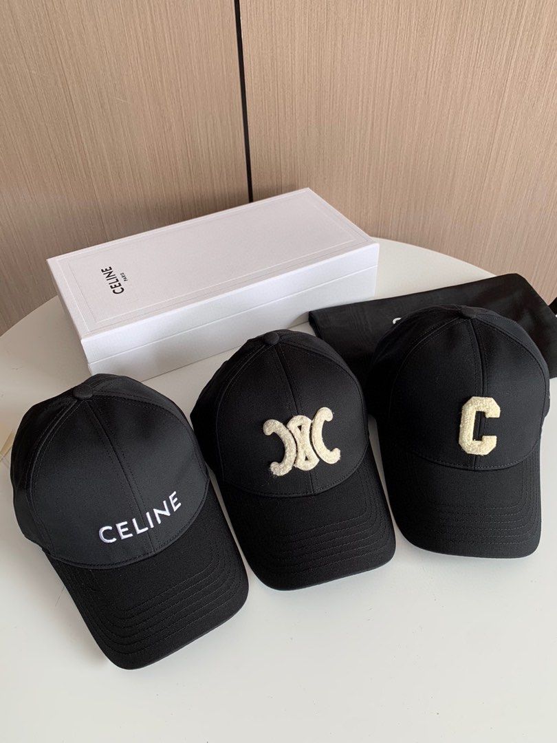 Celine Cap帽均碼帽圍可調節男女同款, 名牌, 飾物及配件- Carousell