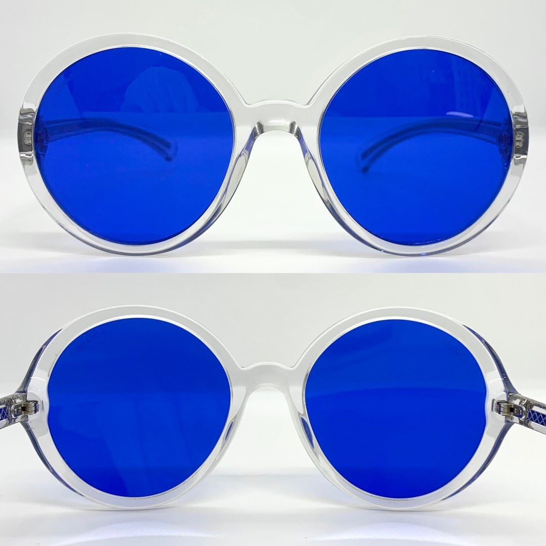 Chi tiết hơn 83 chanel blue round sunglasses hay nhất  trieuson5