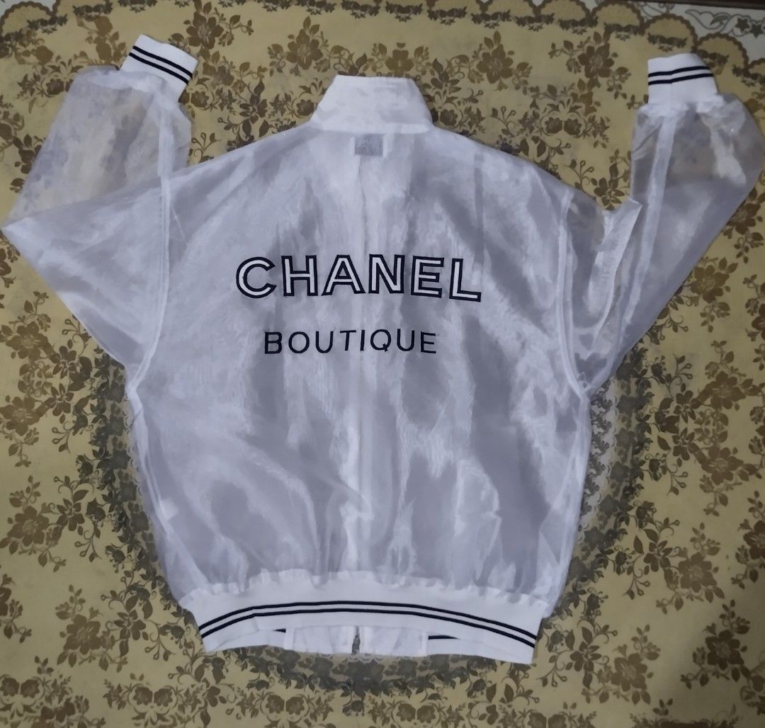 Chanel clear clearance jacket