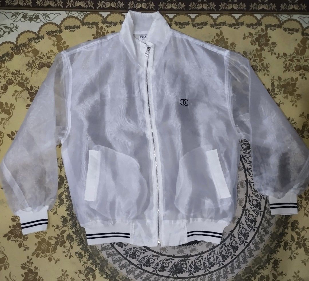 Chanel clear jacket best sale