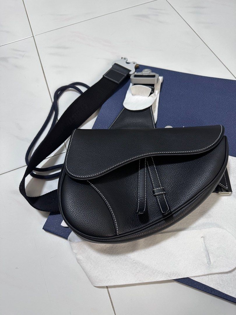 Mens dior saddle new arrivals bag