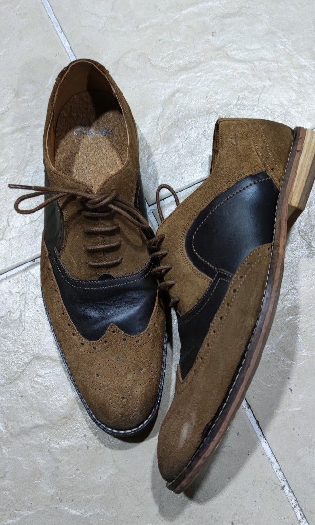 Clarks Originals Leather Suede Shoes Men s Fashion Footwear