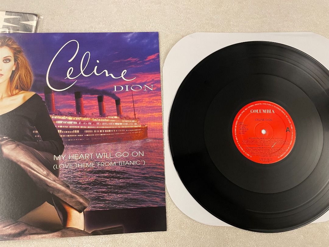新品限定盤レコードLP タイタニック　celine dion TITANIC Celine Dion - My Heart Will Go On (Love Theme From 'titanic