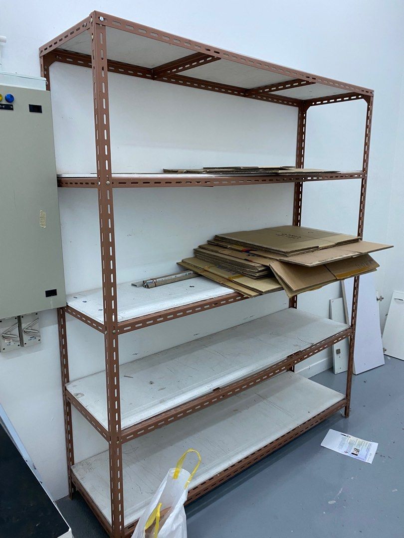 Tannery Rack Commercial Industrial Heavy Duty Metal Rack, Furniture & Home Living ...