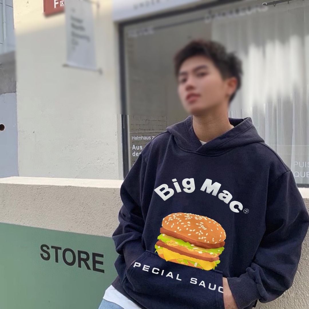 CPFM X McDonald's - Team Big Mac Hoodie厚手のしっかりとした素材です