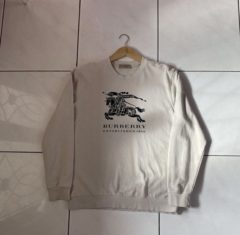 Crewneck burberry hot sale