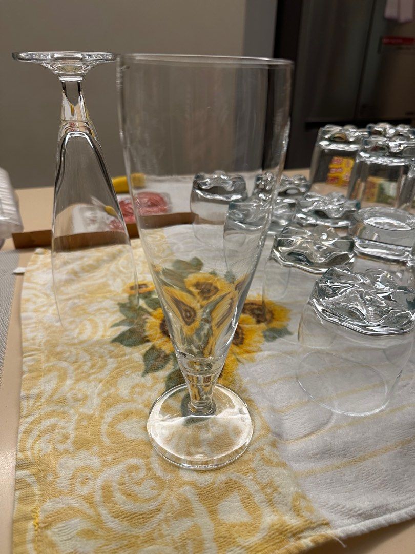 Crystal beer cocktail glasses (Category: Dinnerware & Cutlery) located in Pasig City. Submitted by restorefashion (Listing ID 1219676582, Image 2). Description: Price is per piece for 2pcs.