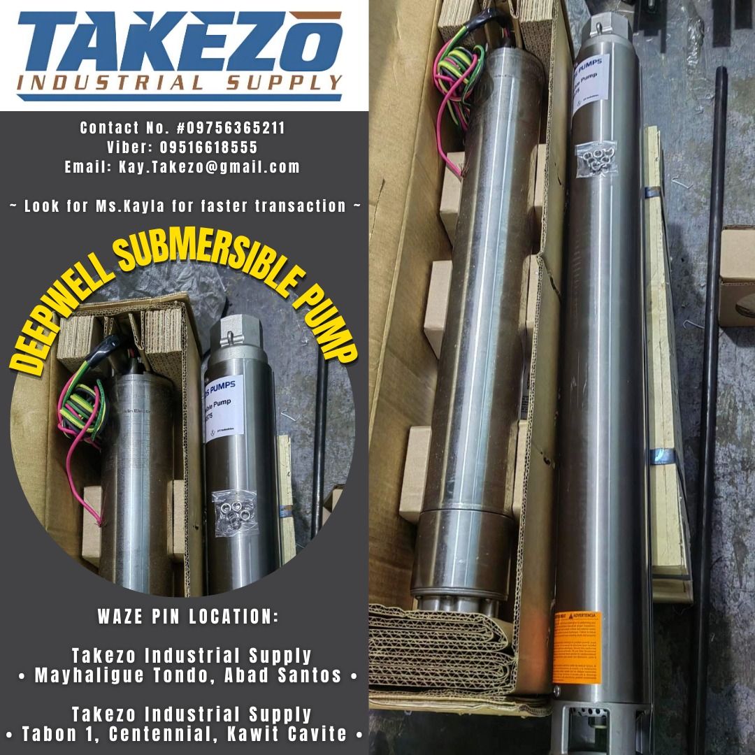 DEEP WELL SUBMERSIBLE PUMP (45GS75), Commercial & Industrial