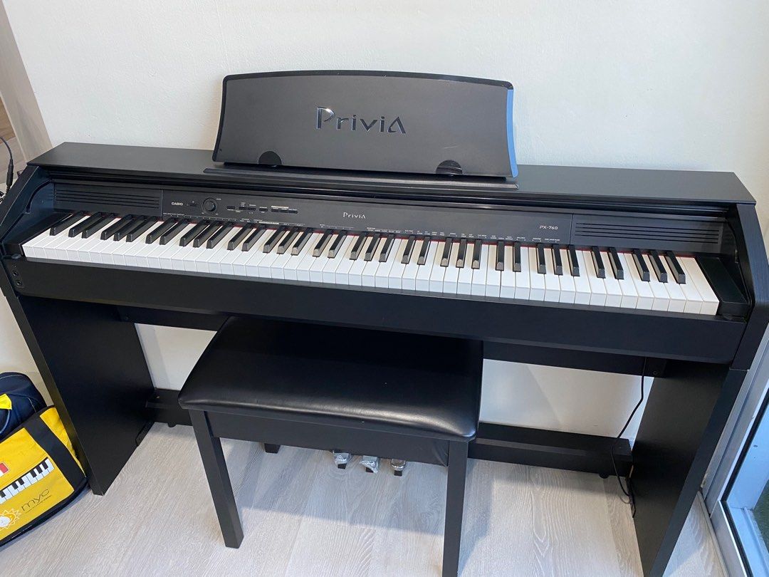 Digital Piano Casio Privia PX760, Hobbies & Toys, Music & Media