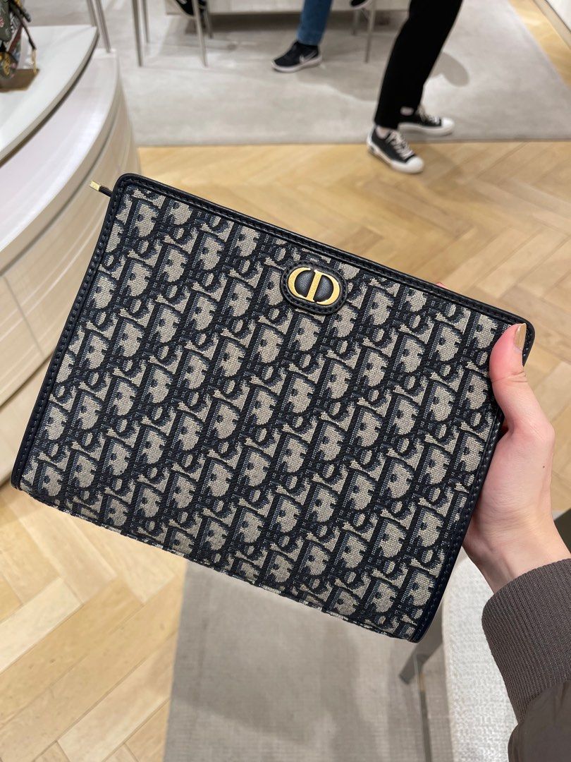 Dior shop clutch oblique