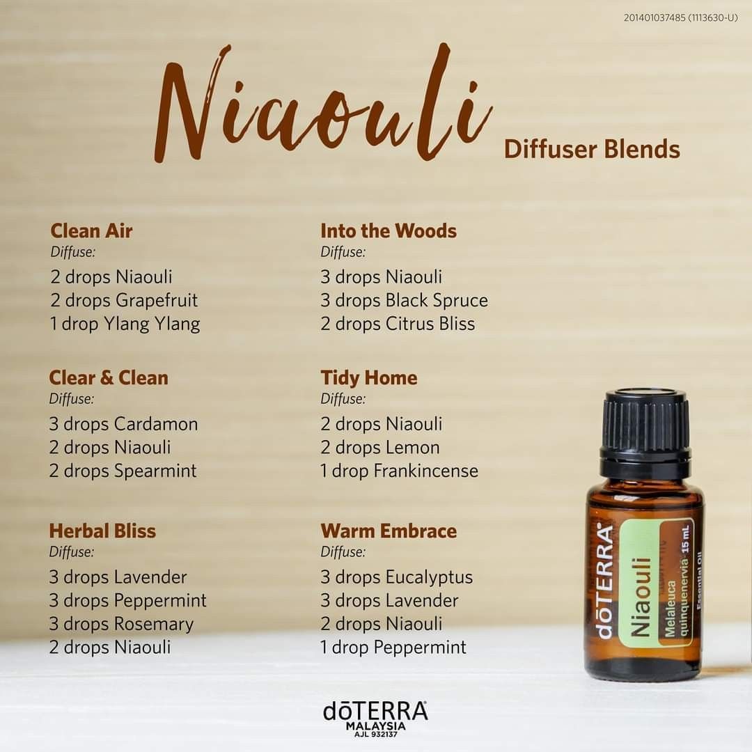 doTERRA Niaouli 15ml (Limited Edition), Furniture & Home Living, Home ...