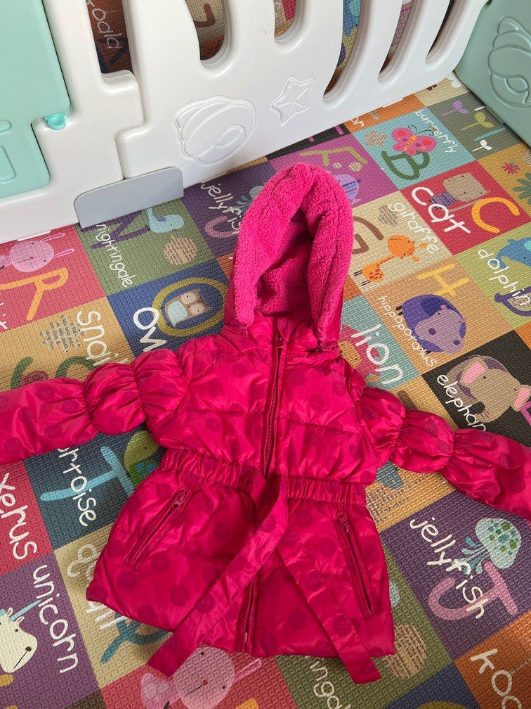Down Parka Winter Time Baby Girl Jacket 6 months 1 Year Babies