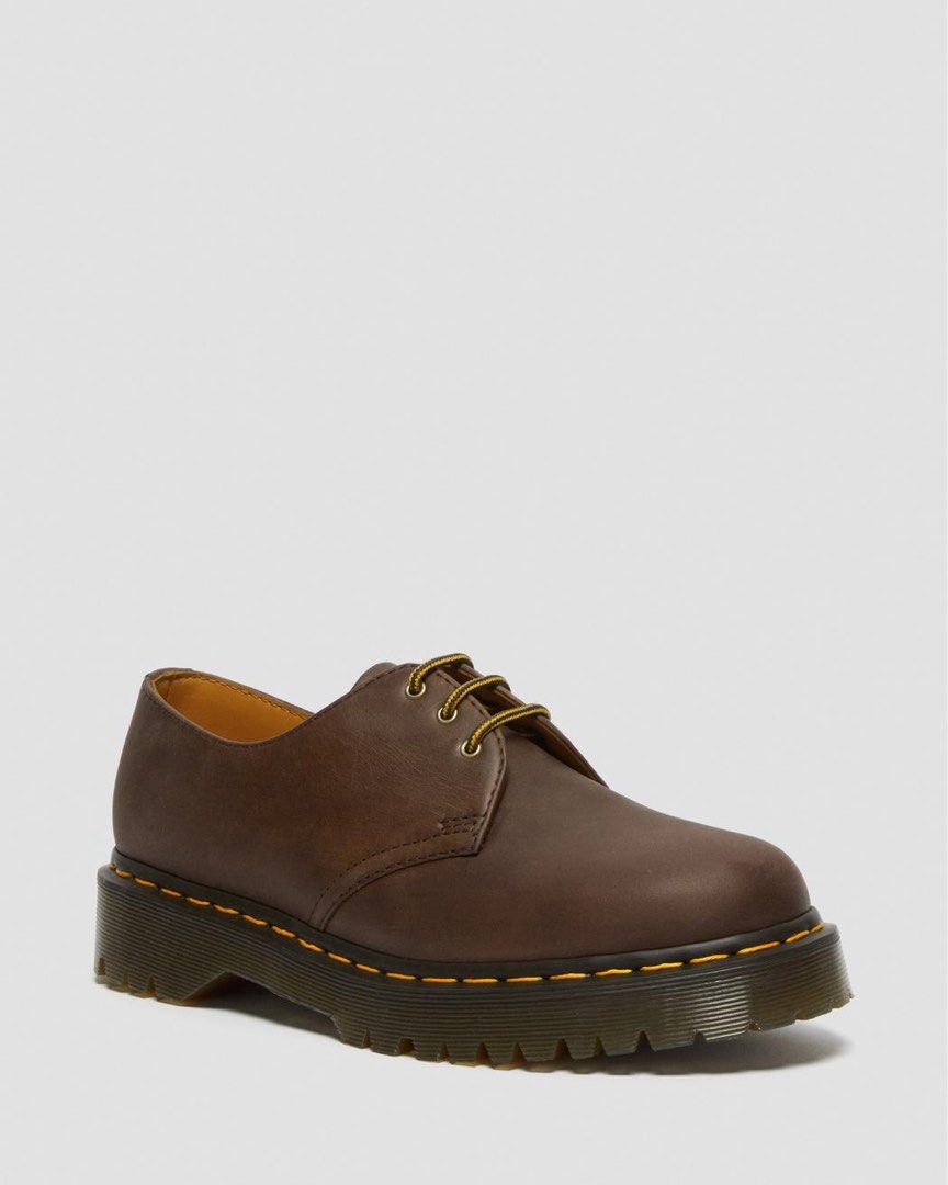 Dr Martens 1461 Crazy Horse Leather Shoes UK Men s Fashion