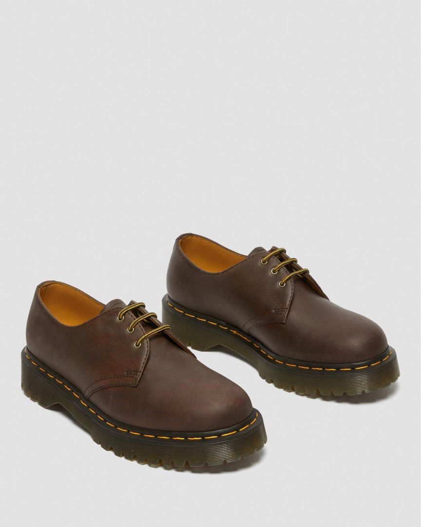 Dr Martens 1461 Crazy Horse Leather Shoes UK Men s Fashion