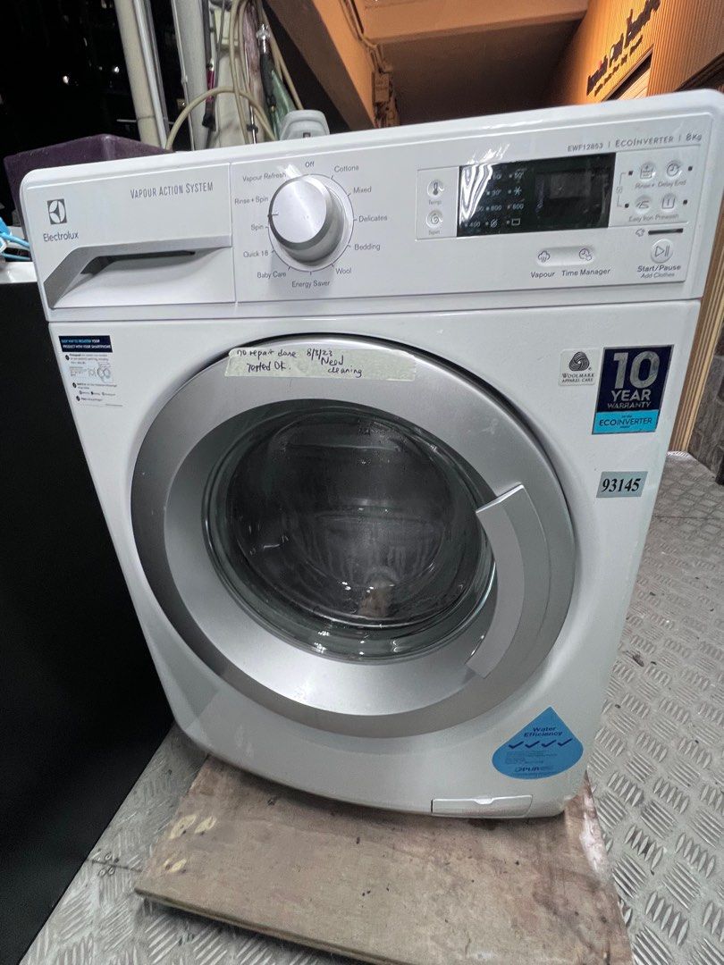ELECTROLUX 8KG FrontLoader Washing Machine EWF128531 (93145), TV