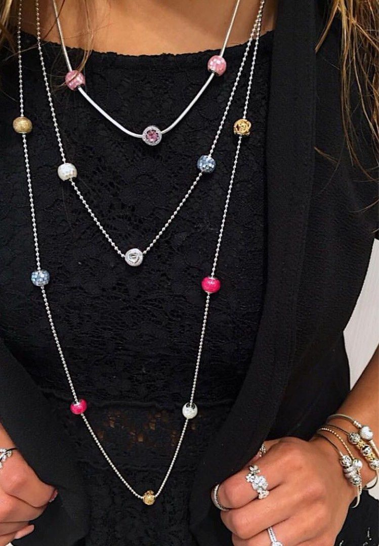 Essence Beaded Necklace Passion Charm 50cm length Women s Fashion Jewelry Organisers Necklaces on Carousell