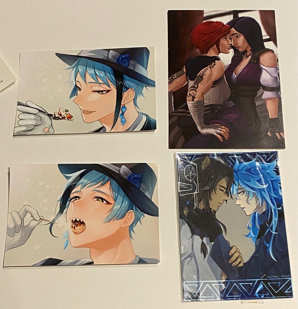 Fan art luxiem genshin impact tokyo revengers twisted wonderland