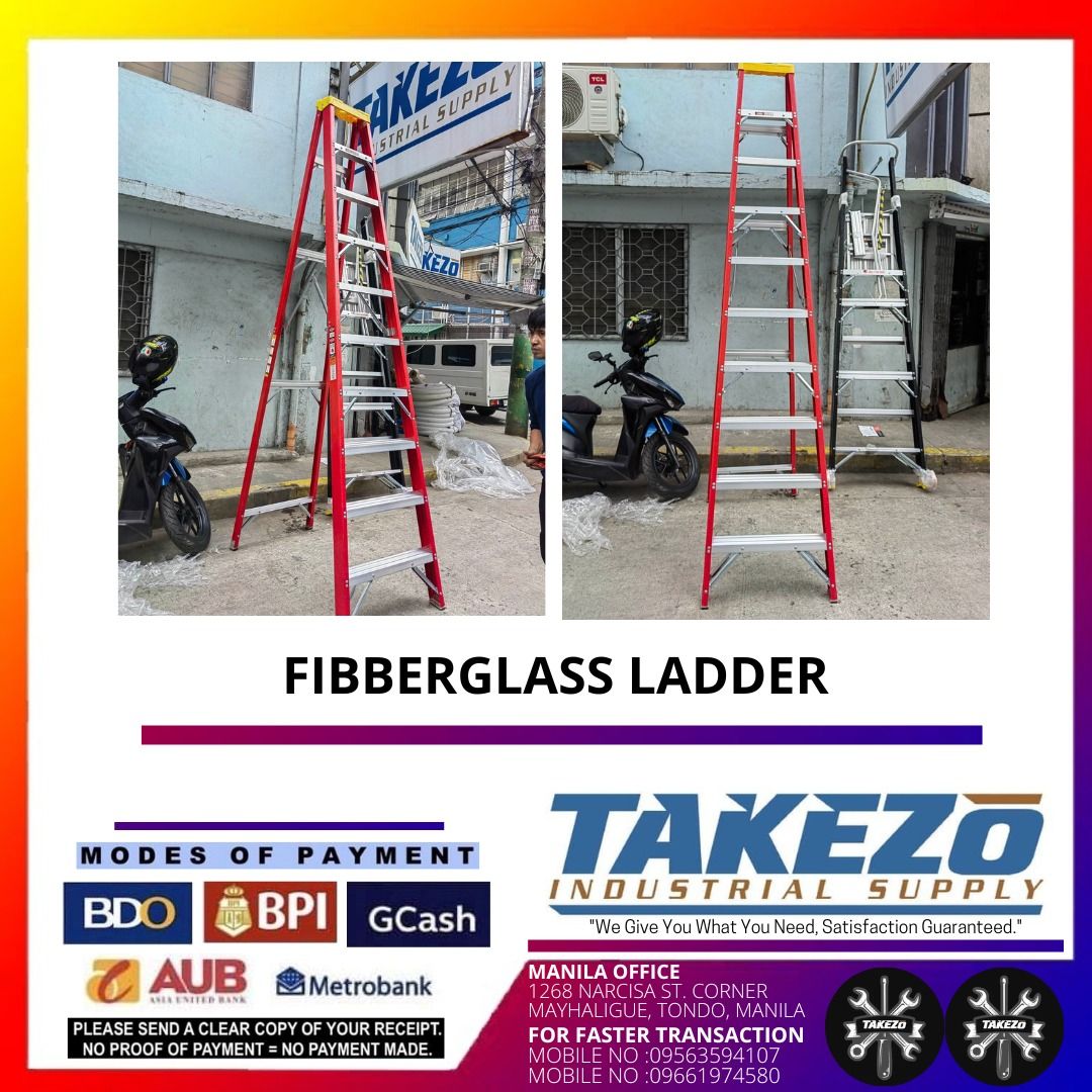 Fiberglass Ladder, Commercial & Industrial, Industrial Equipment on