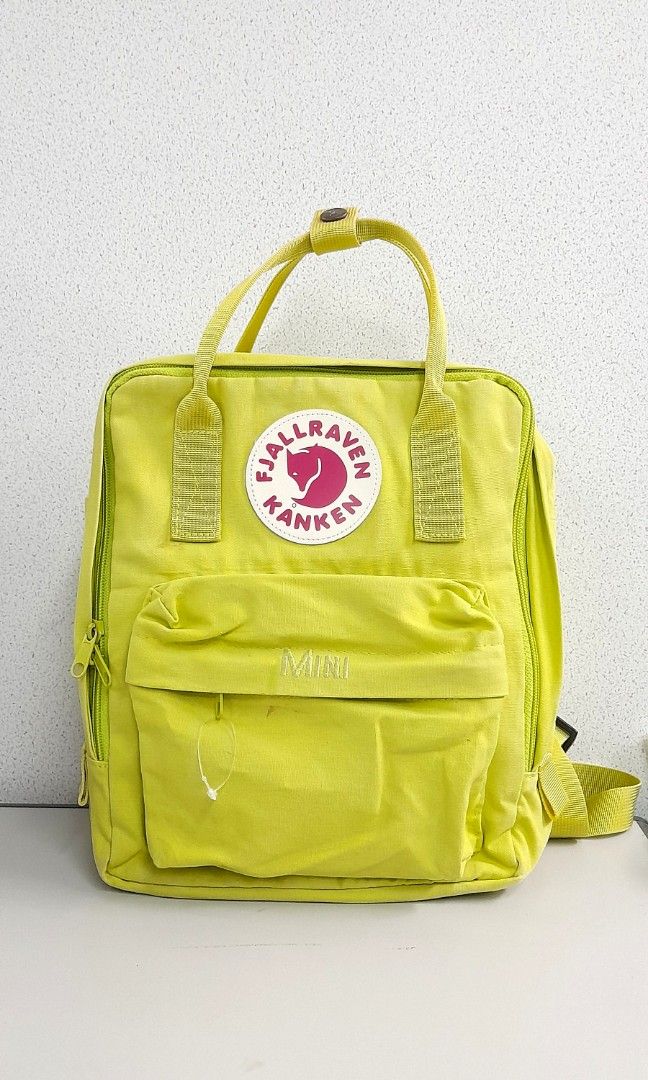 Neon shop green kanken