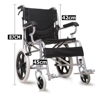 Fordable Heavy Duty Wheel Chair