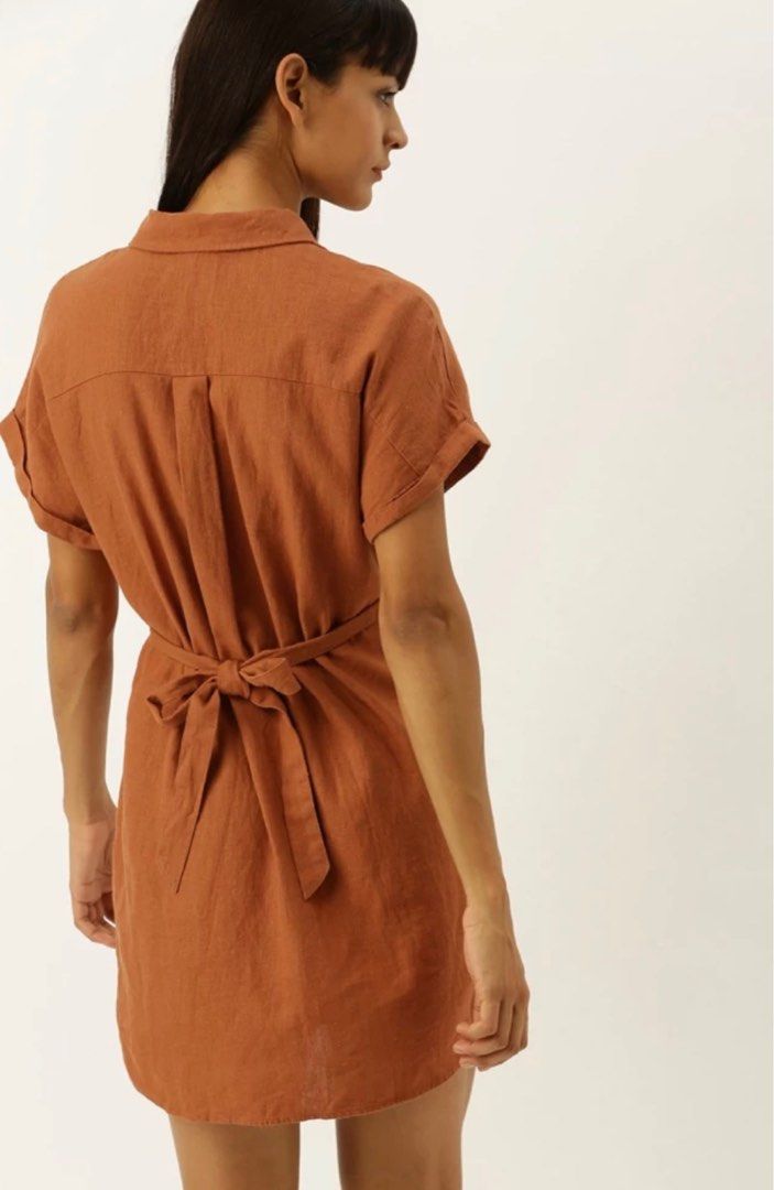 Belted shirt dress forever 21 best sale