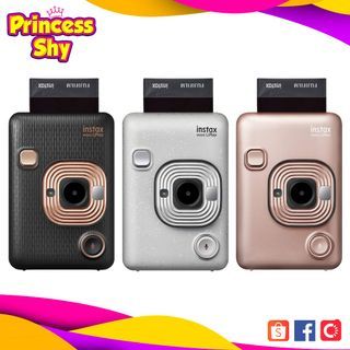 Fujifilm Instax Mini LiPlay Hybrid Instant Camera Smartphone Printer + Free Film and micro SD card