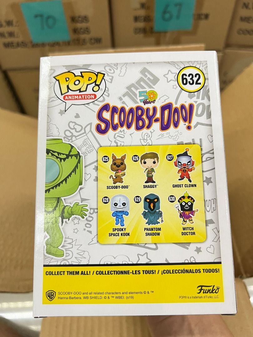 Figurine Pop Scooby-Doo #38 pas cher : Freddy Funko en Captain Cutler