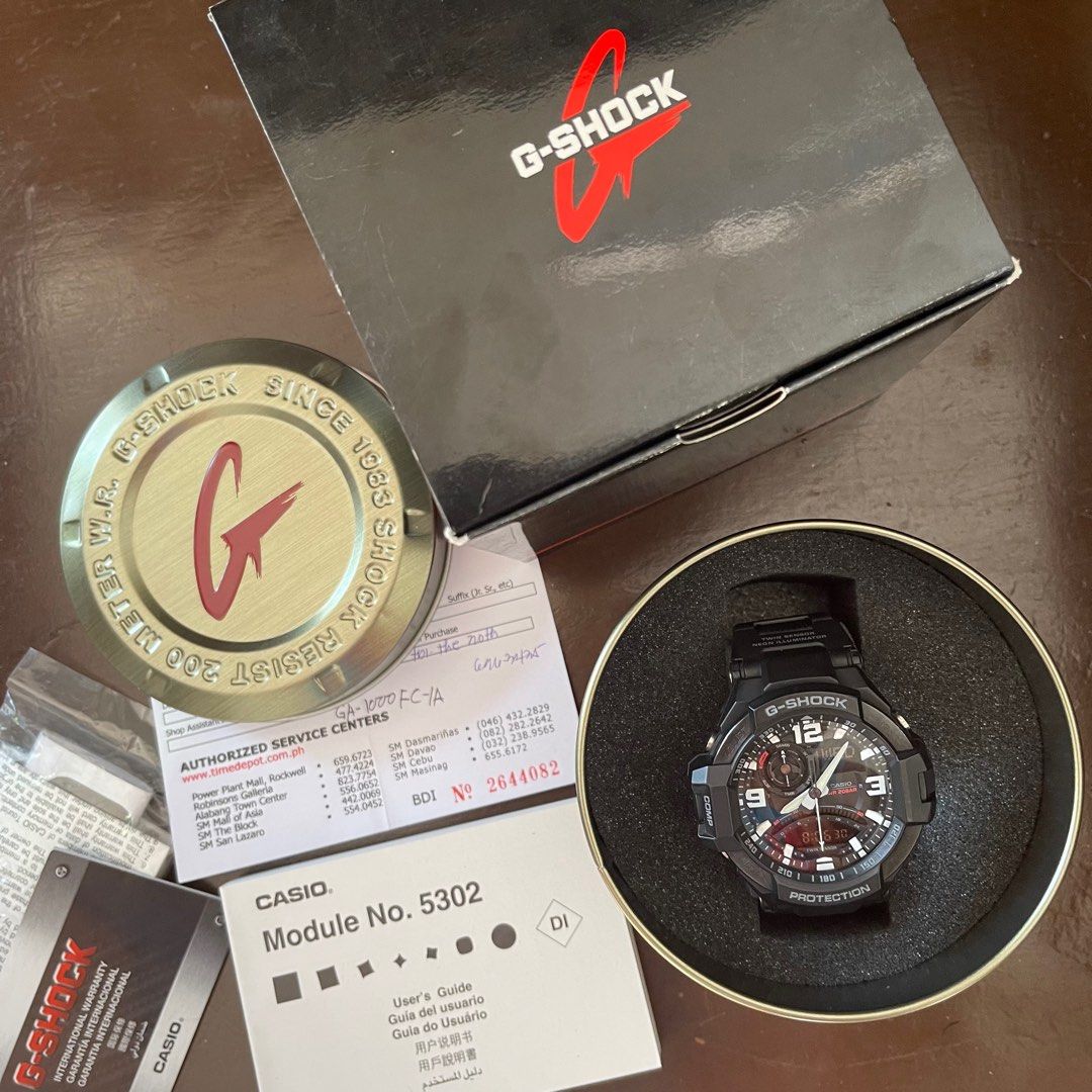 G shock service deals center alabang town center