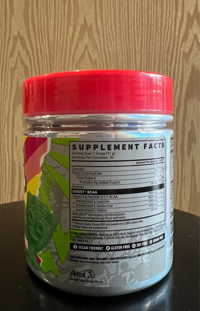 Ghost lifestyle BCAA ( watermelon sour patch), Health & Nutrition