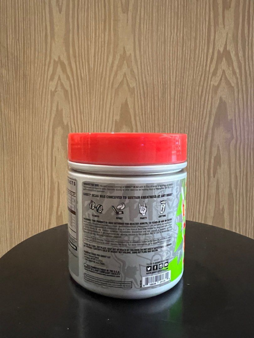 Ghost lifestyle bcaa sour patch blue raspberry, Health & Nutrition