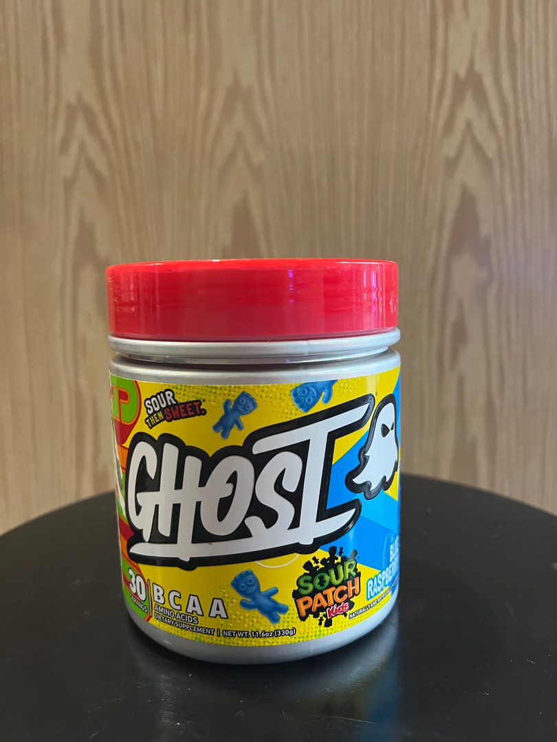 Ghost lifestyle bcaa sour patch blue raspberry, Health & Nutrition