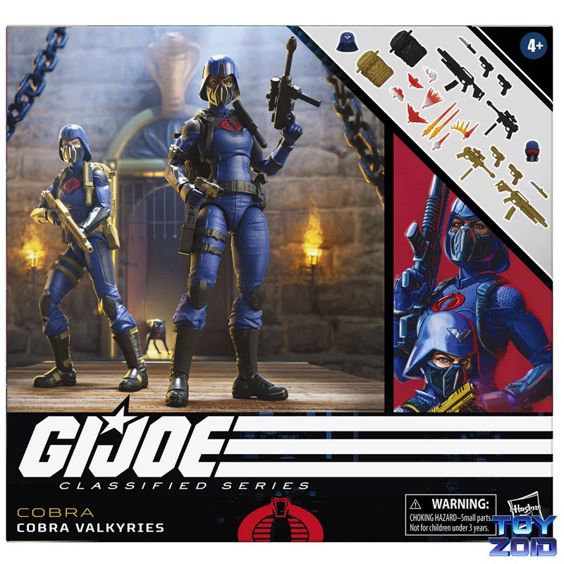 G.I. Joe Classified Series Cobra Valkyries, Hobbies & Toys, Toys ...