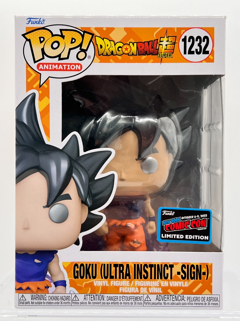 Goku Ultra Instinct Sign NYCC Funko POP! on Carousell