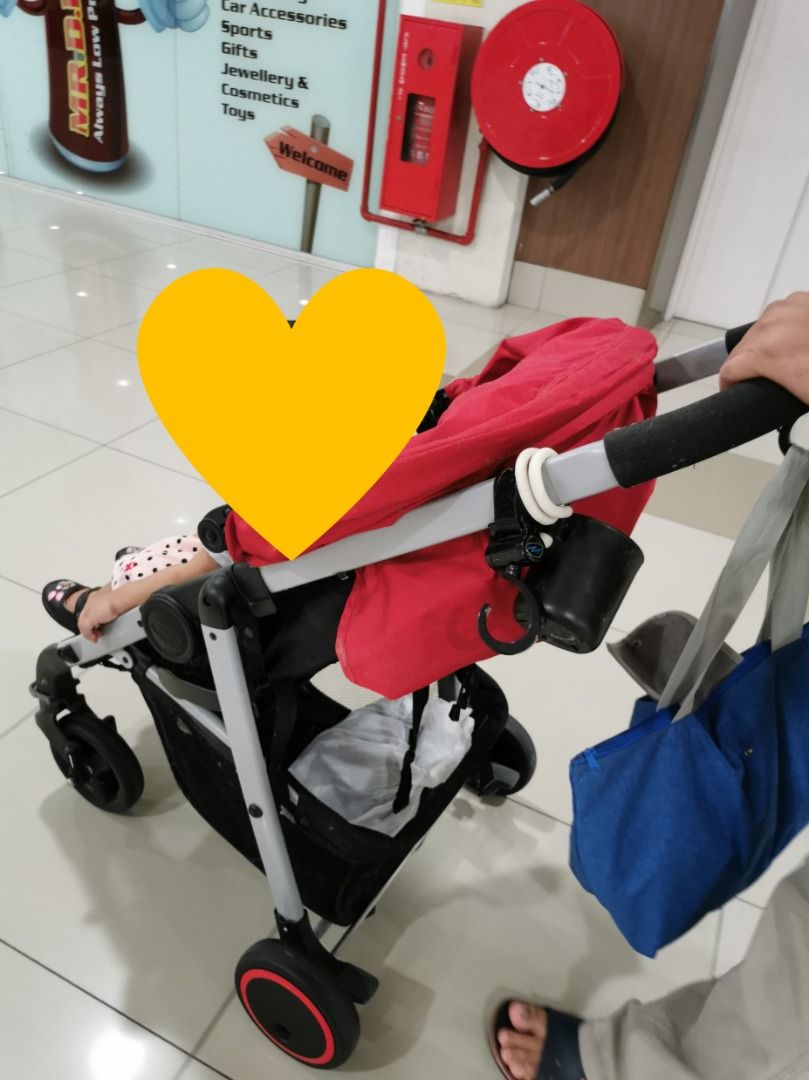 Graco Blox Stroller Pop Red Babies Kids Going Out Strollers