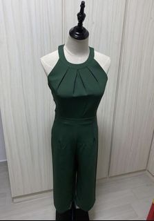 Green jumpsuit