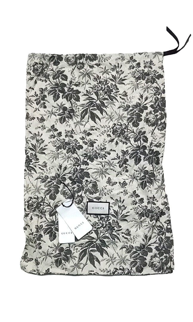 Gucci floral dust bag online