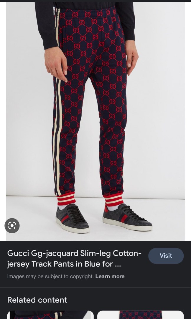 Gucci joggers, Luxury, Apparel on Carousell