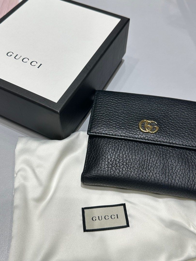 Gucci marmont flap wallet deals