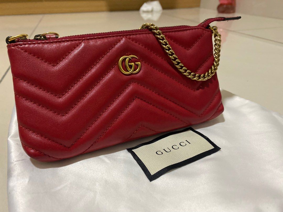 Pochette gucci marmont deals