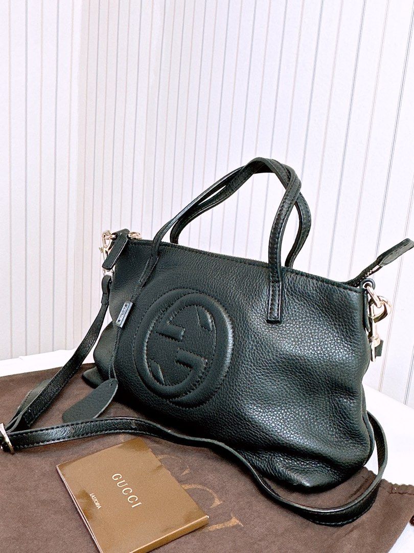 Gucci soho 2025 convertible bag