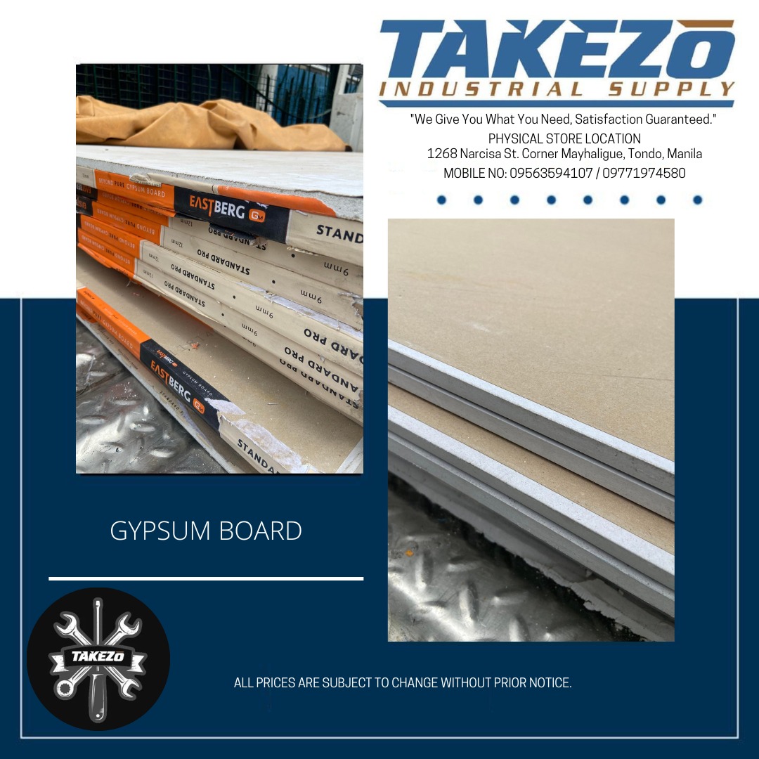 Gypsum Board, Commercial & Industrial, Industrial Equipment on Carousell