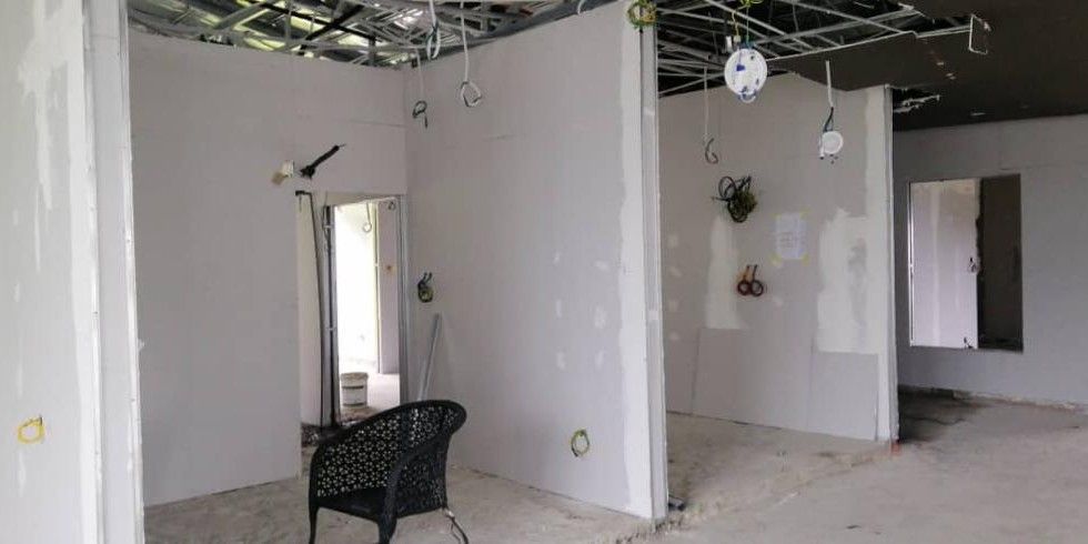 Hacking conceal plaster Ceiling Electrical Wiring Aircond Service ...