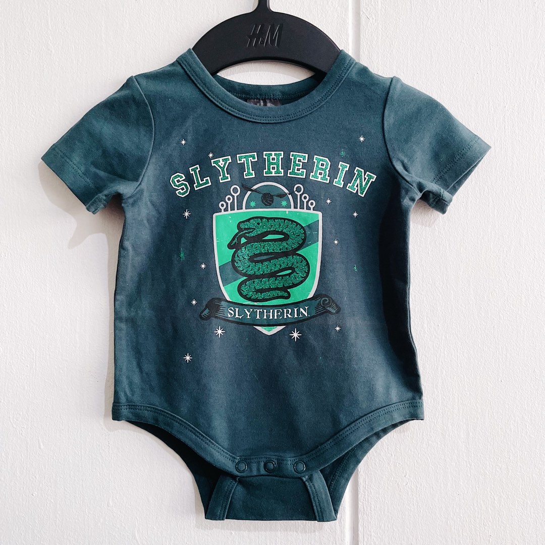 Slytherin baby onesie clearance